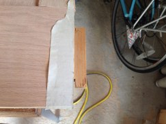 protecting veneer and trimming joinery